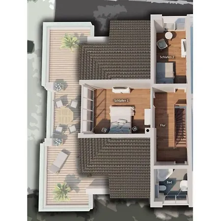 بيت للعطل The House Of Port Haf 2 *